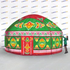 Надувная пневмокаркасная конструкция Шатер татарский Юрта