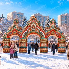 Надувная Арка Расписная