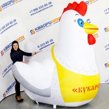 Надувное рекламное изделие Курица