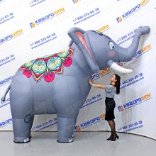 Надувной костюм Слон
