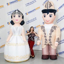 Надувные костюмы Жених и Невеста Киргизия