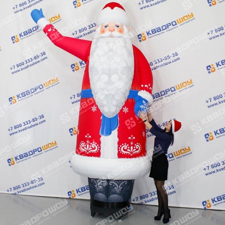 Фигура с машущей рукой Дед Мороз