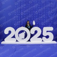 Пенопластовая надпись 2025