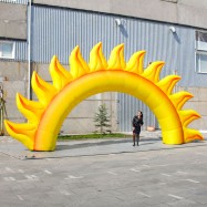 Надувная арка солнышко