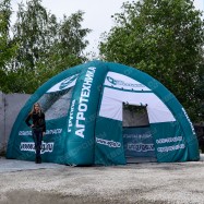 Палатка с логотипом
