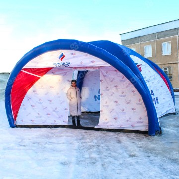 Надувная герметичная палатка
