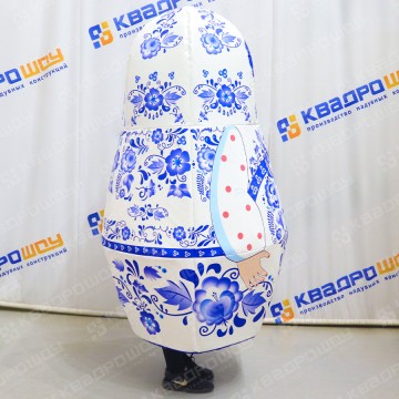 Костюм Матрешка Гжель большая