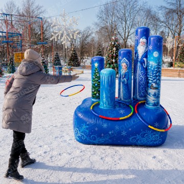 Кольцеброс цилиндры Новогодний