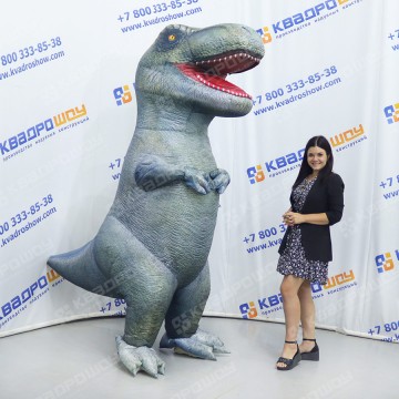 Надувной костюм Динозавр Тираннозавр