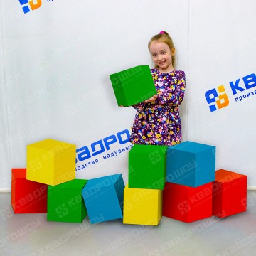 Игровой модуль мягкие кубики