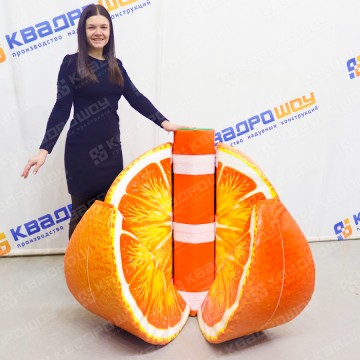 Командный аттракцион Мандаринка