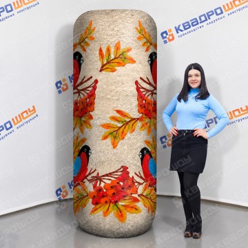 Надувная новогодняя декорация Валенок