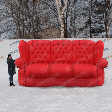 надувная мебель огромная фигура диван для рекламы мебели