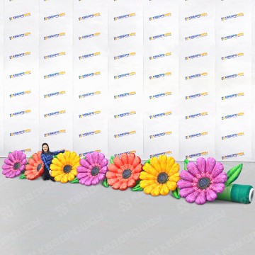 Надувная пневмофигура Герберы цветы для декора