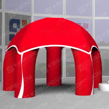 Надувная декорация шатер пневматический красный