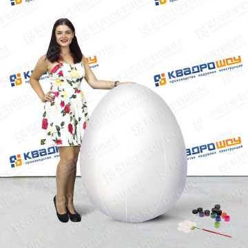 Яйцо ПВХ для раскрашивния