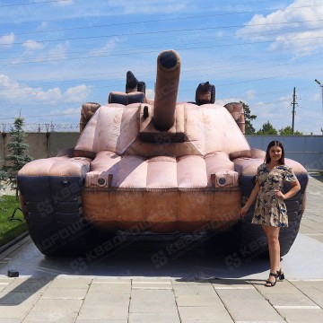 Надувная копия танк Абрамс