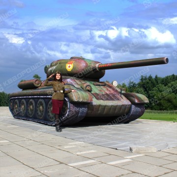 Надувная конструкция Танк Т-34