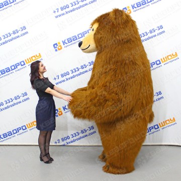 Надувной костюм Медведь бурый
