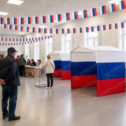 Оформление избирательного участка